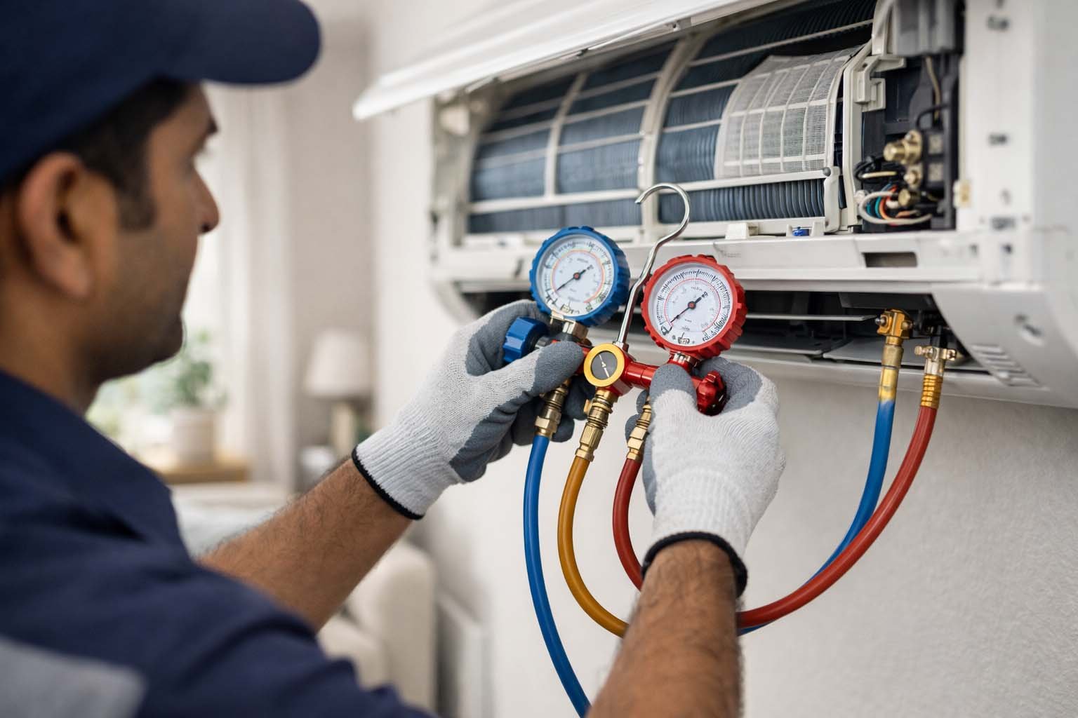 Professional AC maintenance service