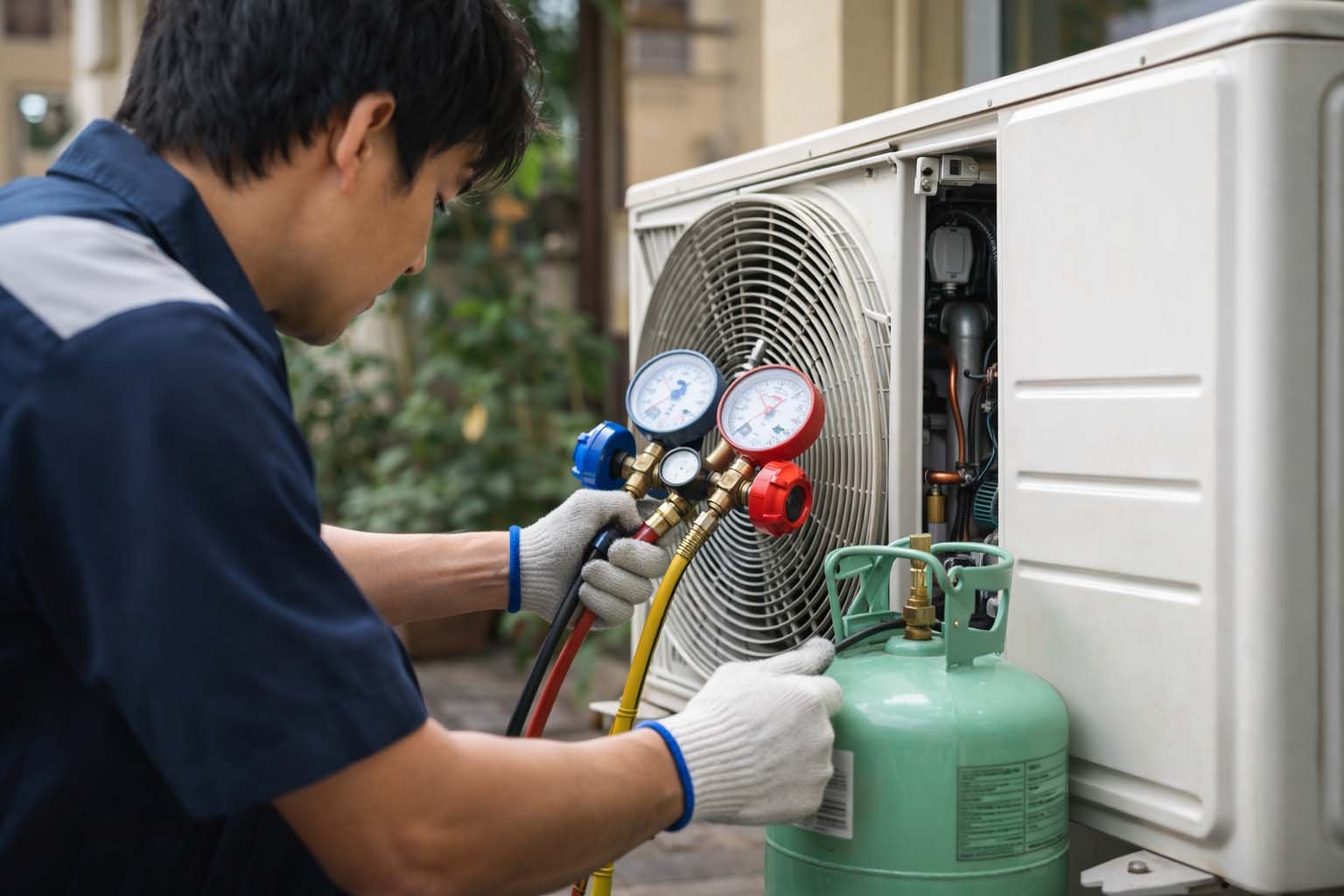 AC Gas Refilling Service